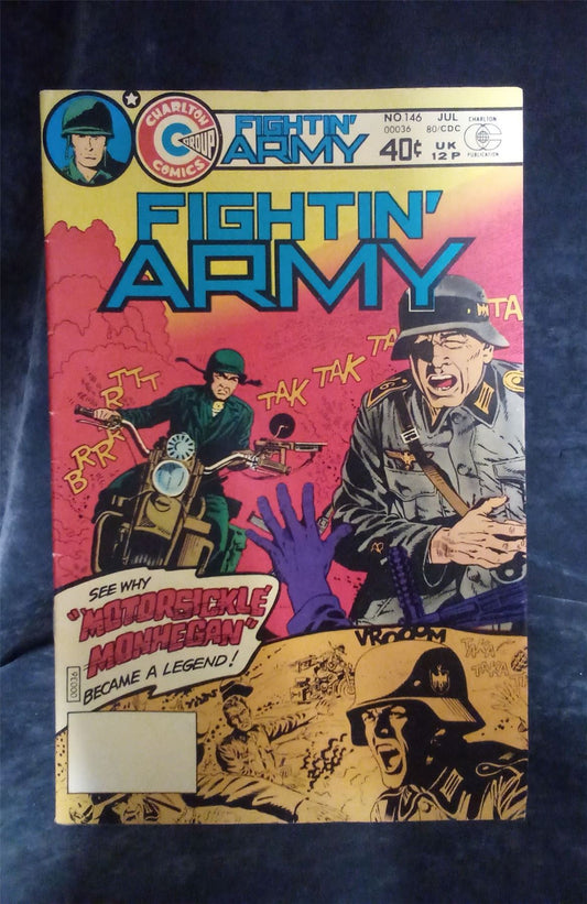 Fightin' Army #146 1980 Charlton Comic Book