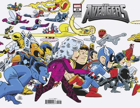 Avengers #25 Chris Giarrusso Marvel Universe Connect Var B Chris Giarrusso Marvel Universe Connect Var B Marvel Prh Comic Book 2025