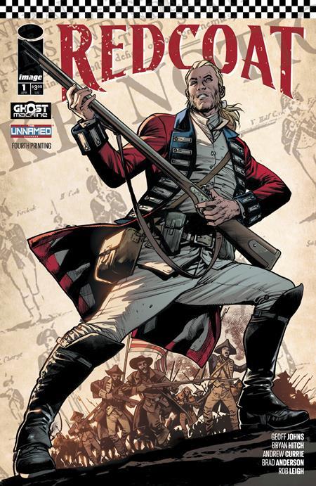 Redcoat #1 Fourth Printing Image Comics Comic Book