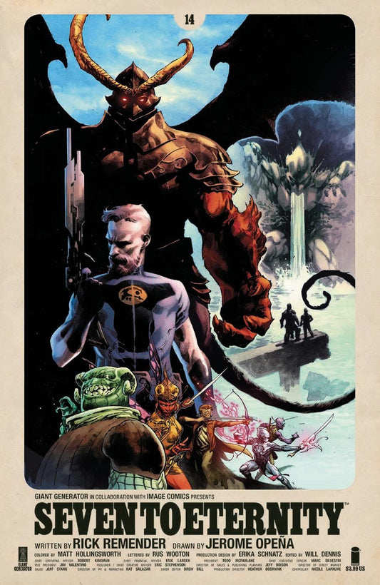 Seven To Eternity #14 Cvr A Opena & Hollingsworth (Cvr A Opena & Hollingsworth) Image Comics Comic Book 2020