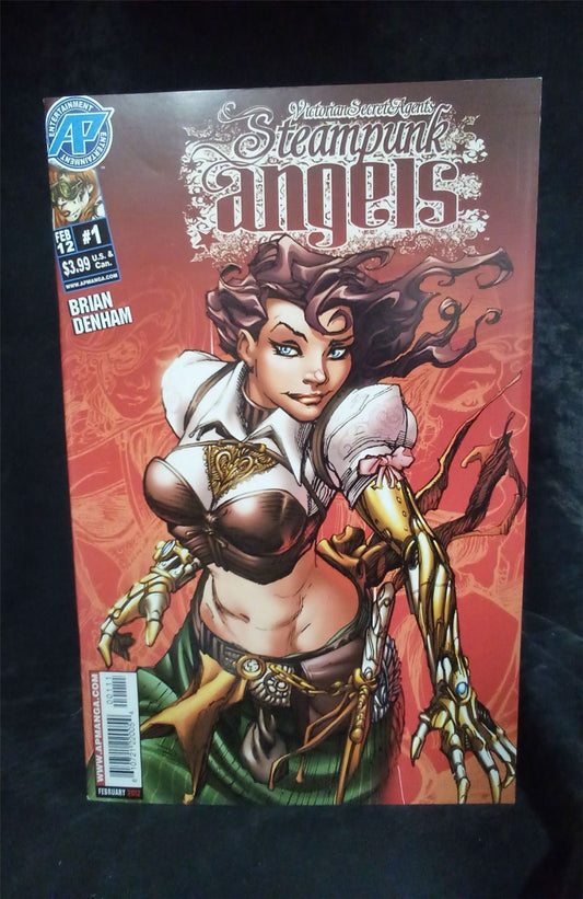 Victorian Secret Agents: Steampunk Angels #1 2012 Antarctic Press Comic Book