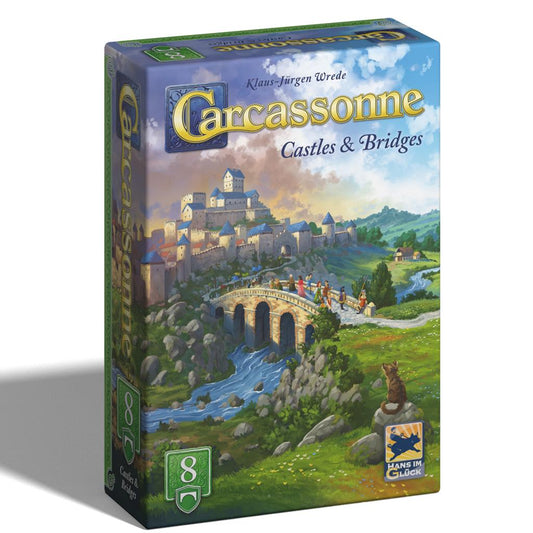 Carcassonne Exp8 (V3.1) : Castles & Bridges Board Game by Z-Man Games