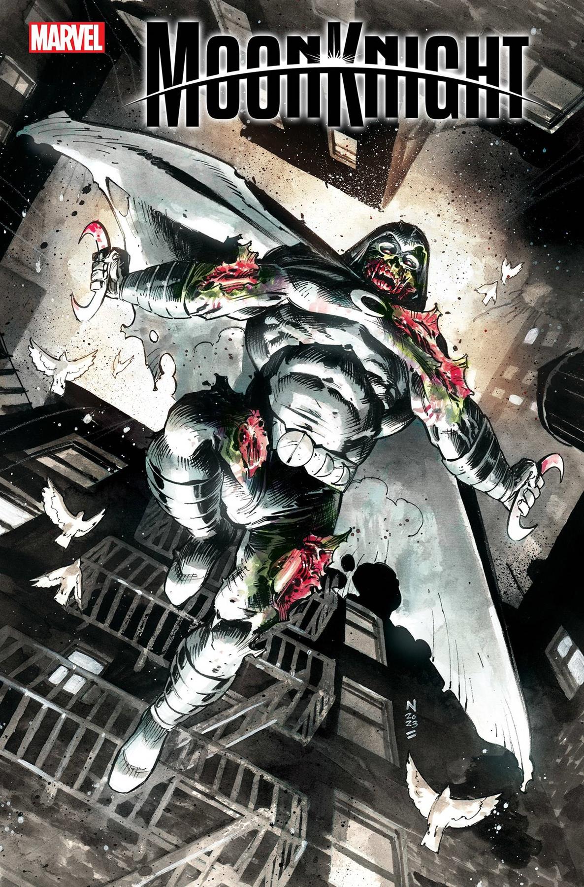 Moon Knight #28 Nic Klein Stormbreakers Var (Nic Klein Stormbreakers Var) Marvel Prh Comic Book 2023