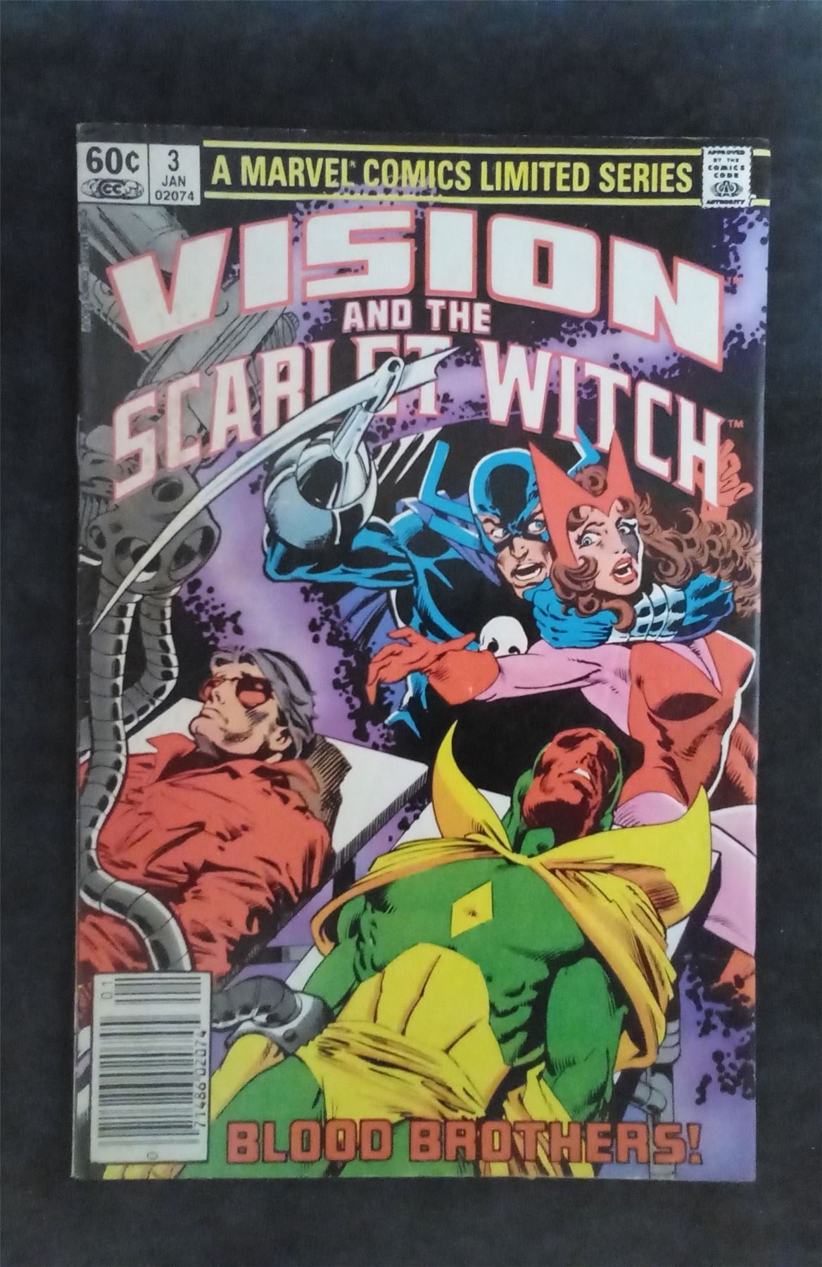 Vision and the Scarlet Witch #3 1983 marvel Comic Book