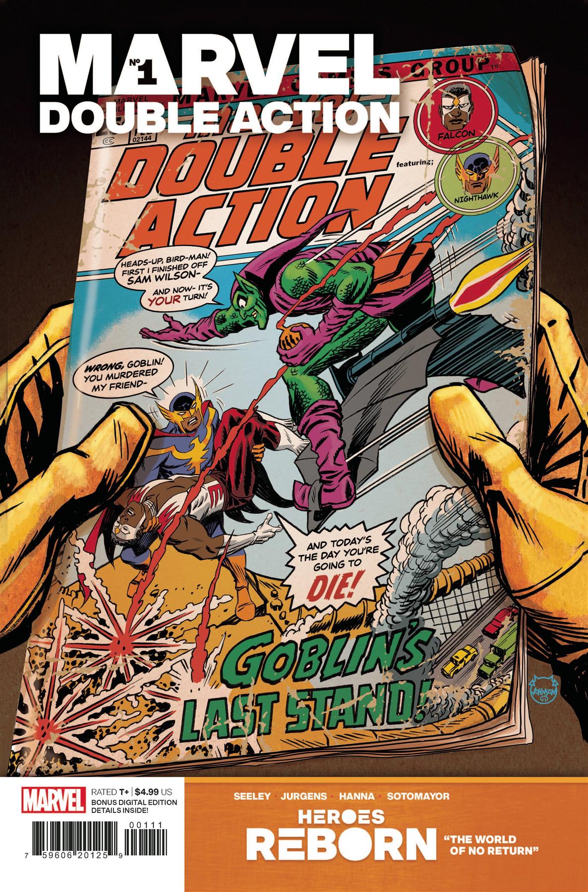 Heroes Reborn Marvel Double Action #1 Marvel Comics Comic Book
