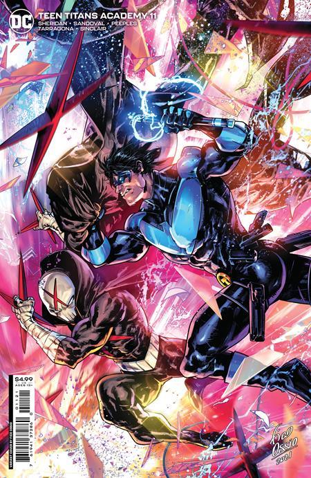 Teen Titans Academy #11 Cvr B Fico Ossio Card Stock Var DC Comics Comic Book