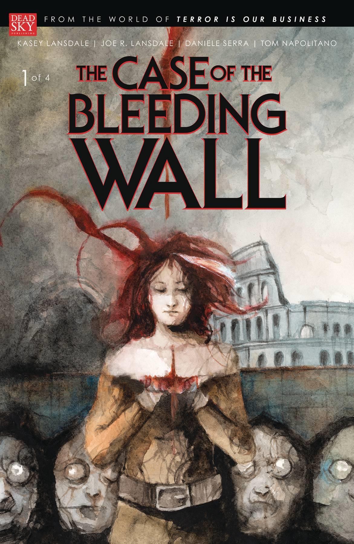 Case Of The Bleeding Wall #1 (of 4) Cvr A 2nd Prt (mr) Dead Sky Publishing Llc Comic Book
