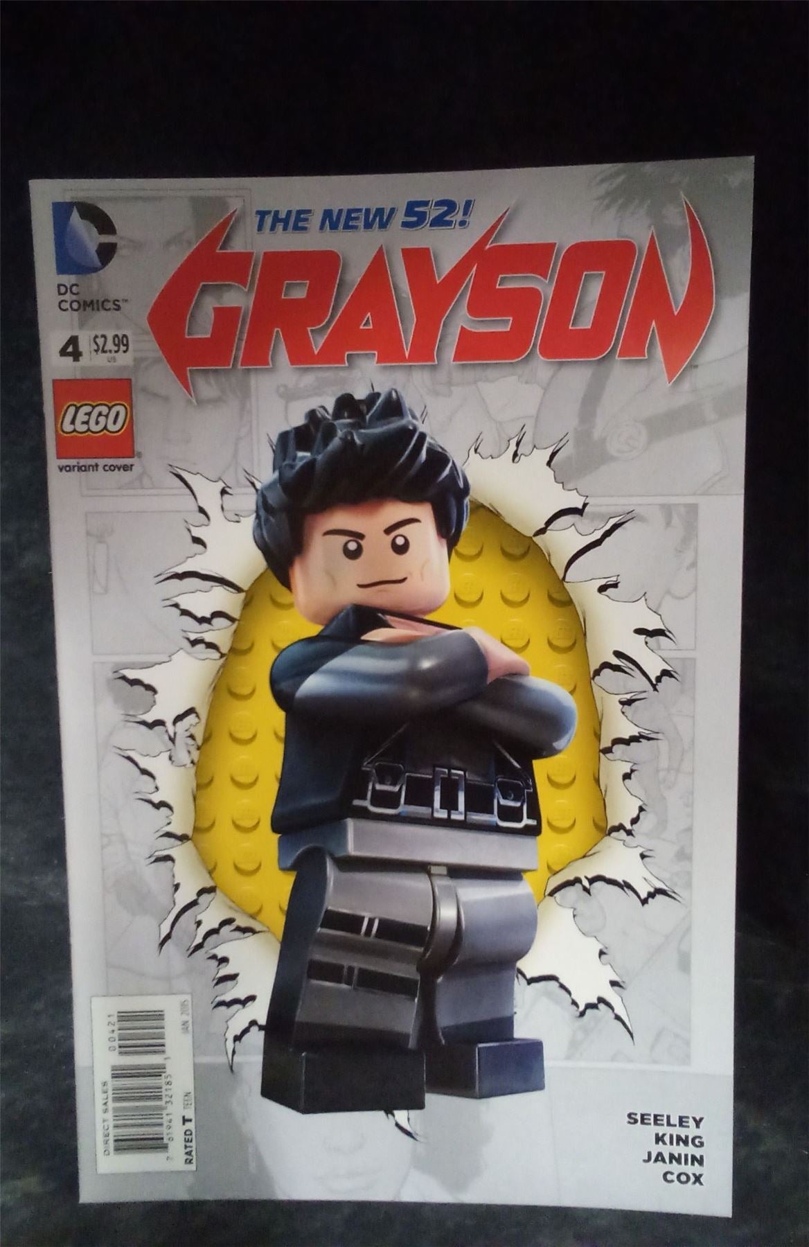 Grayson #4 Variant Cover 2015 DC Comics Comic Book