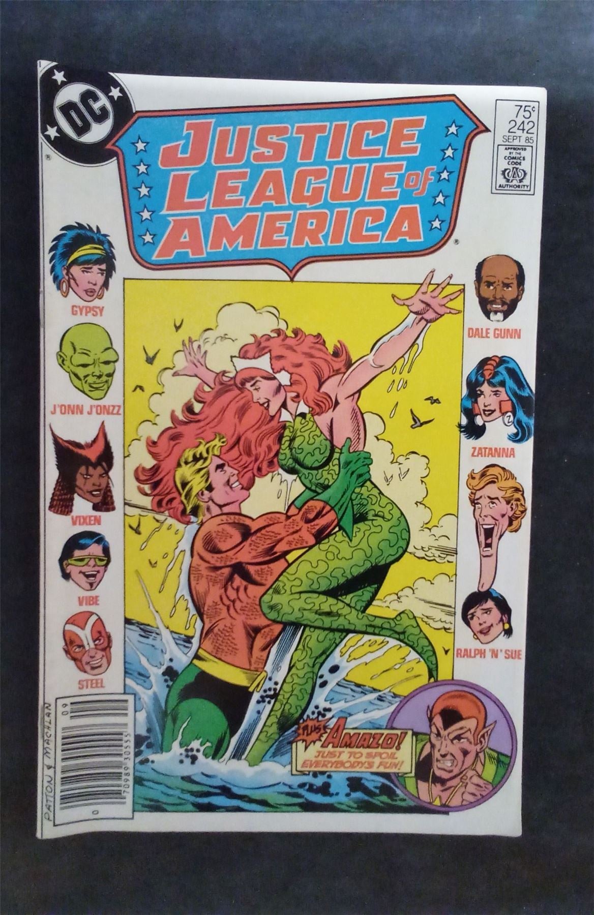 Justice League of America #242 1985 dc-comics Comic Book