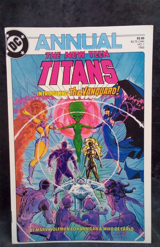 The New Teen Titans Annual #1 1985 DC Comics Comic Book