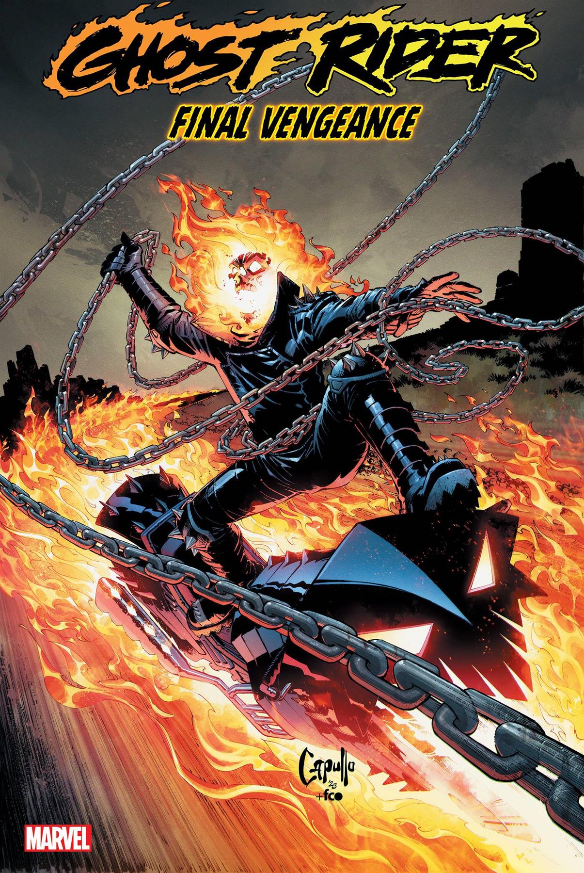 Ghost Rider #1 Greg Capullo Var (Greg Capullo Var) Marvel Prh Comic Book 2024