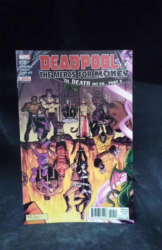 Deadpool & The Mercs For Money #10 2017 Marvel Comics Comic Book