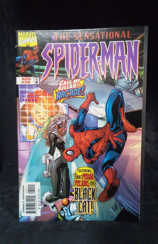 The Sensational Spider-Man #30 Direct Edition 1998 Marvel Comics Comic Book