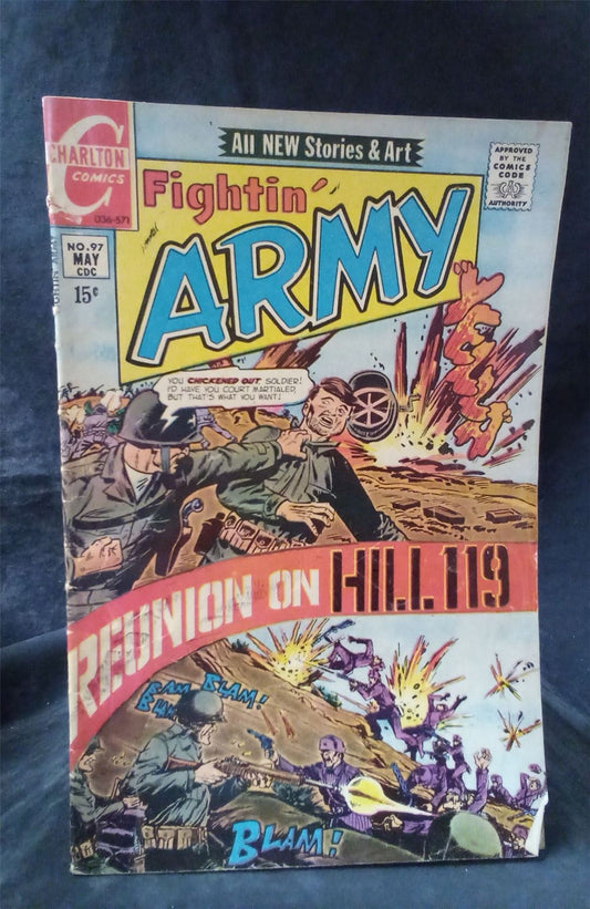 Fightin' Army #97 1971 charlton Comic Book