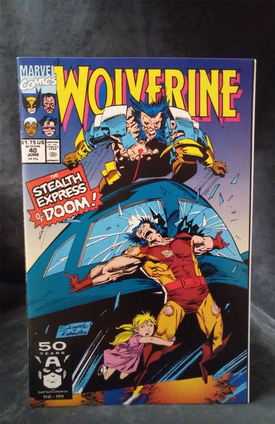 Wolverine #40 1991 Marvel Comics Comic Book