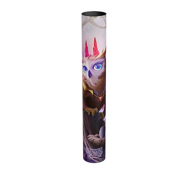 Dragon Shield: Playmat w/ Tube- 'Spirit Animals- The Dragowlis' Art, Limited Edition By Arcane Tinmen
