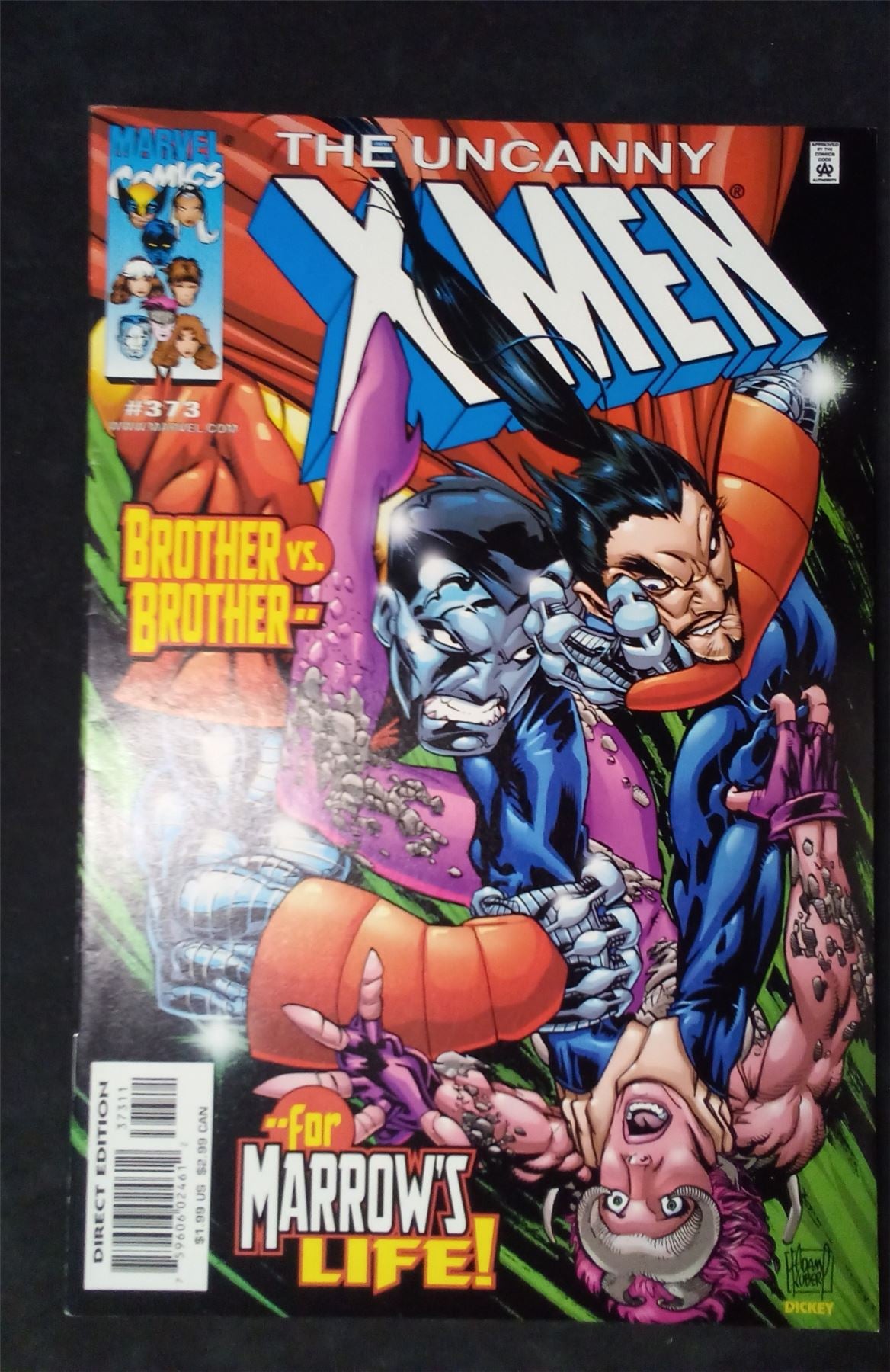 The Uncanny X-Men #373 1999 marvel Comic Book