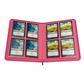 Zip-Up Album 8-Pocket Pink TCG Gamegenic