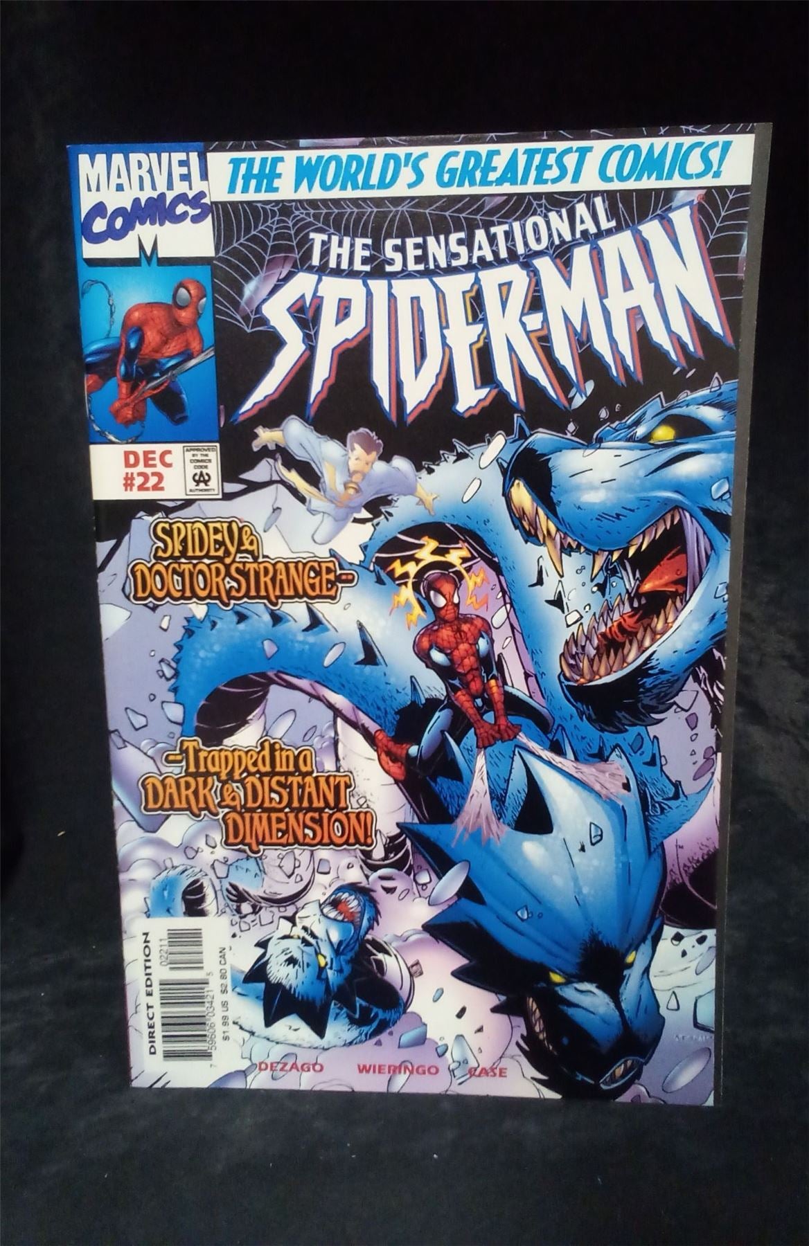 The Sensational Spider-Man #22 Newsstand Edition 1997 Marvel Comics Comic Book