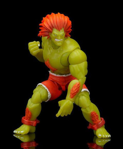 Ultra Street Fighter II Blanka Glow-in-the-Dark 6-Inch Scale Action Figure - Entertainment Earth Exclusive by Jada Toys