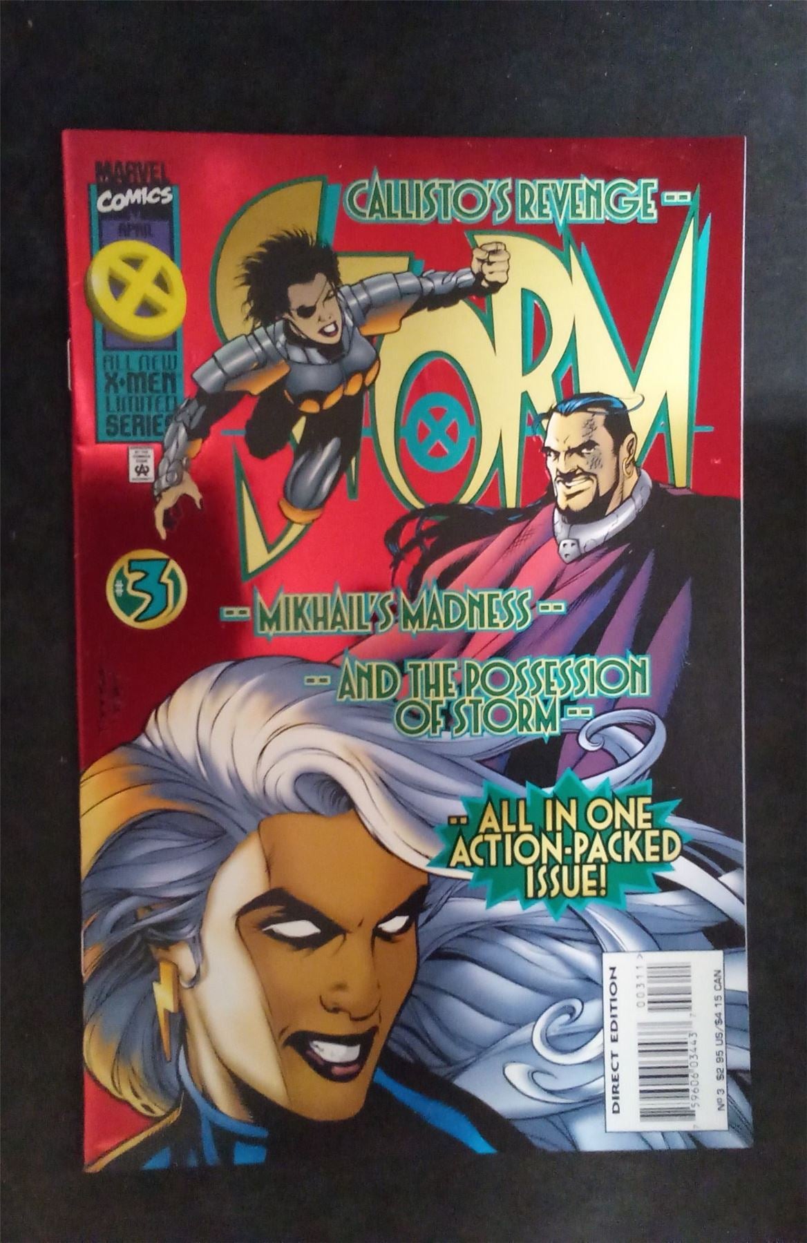 Storm #3 1996 marvel Comic Book