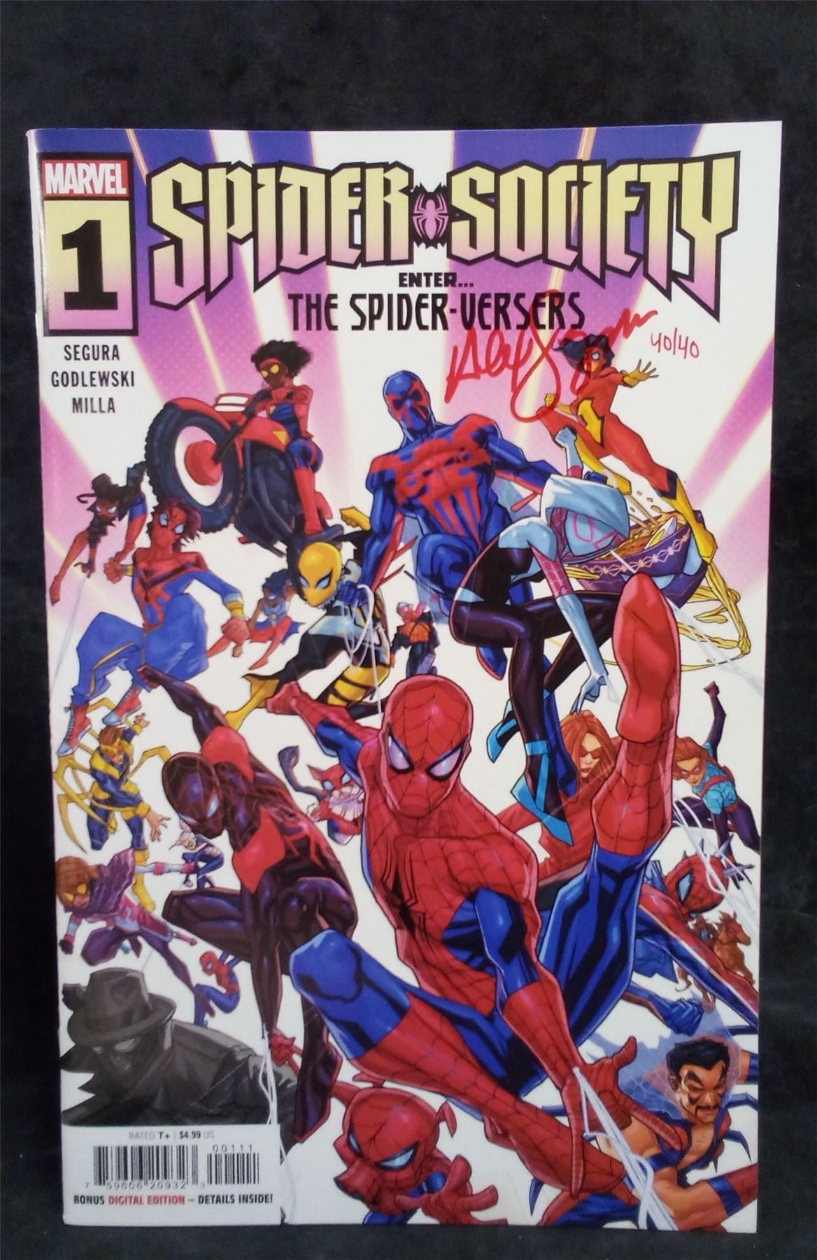 Spider-Society #1 *Signed* 2024 Marvel Comics Comic Book