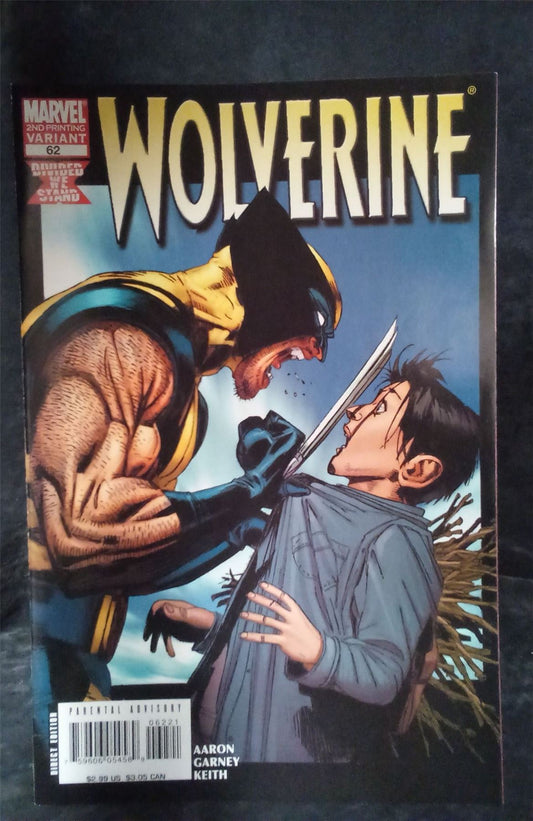 Wolverine #62 Second Print Cover 2008 Marvel Comics Comic Book