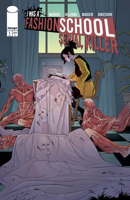 I WAS A FASHION SCHOOL SERIAL KILLER #1 (OF 5) CVR A DANIEL HILLYARD & MICHELLE MADSEN BLOOD STITCHES (MR)  Image Comics Comic Book 2025