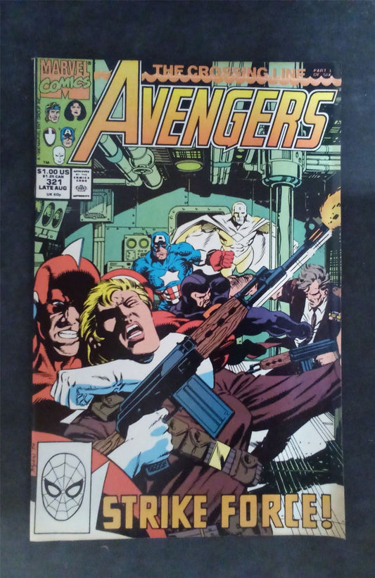 The Avengers #321 1990 marvel Comic Book