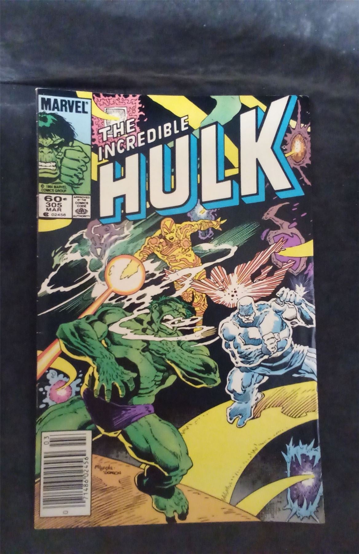 The Incredible Hulk #305 1985 marvel Comic Book