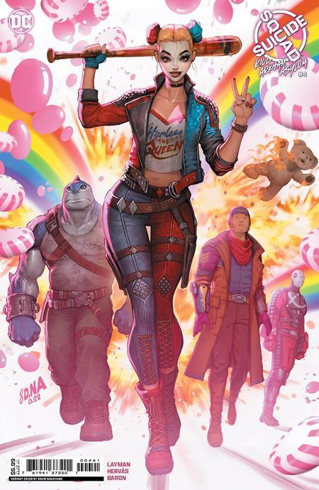 Suicide Squad Kill Arkham Asylum #4 (of 5) Cvr C David Nakayama Card Stock Var (mr) DC Comics Comic Book