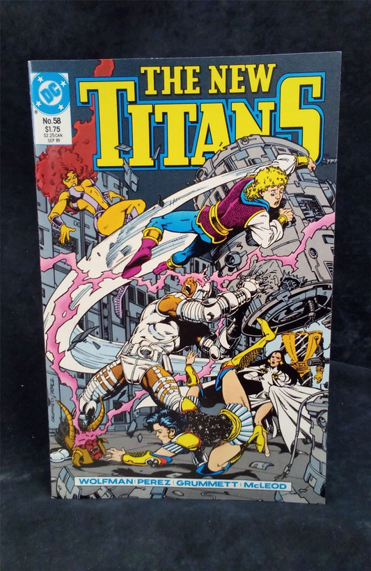 The New Titans #58 1989 DC Comics Comic Book