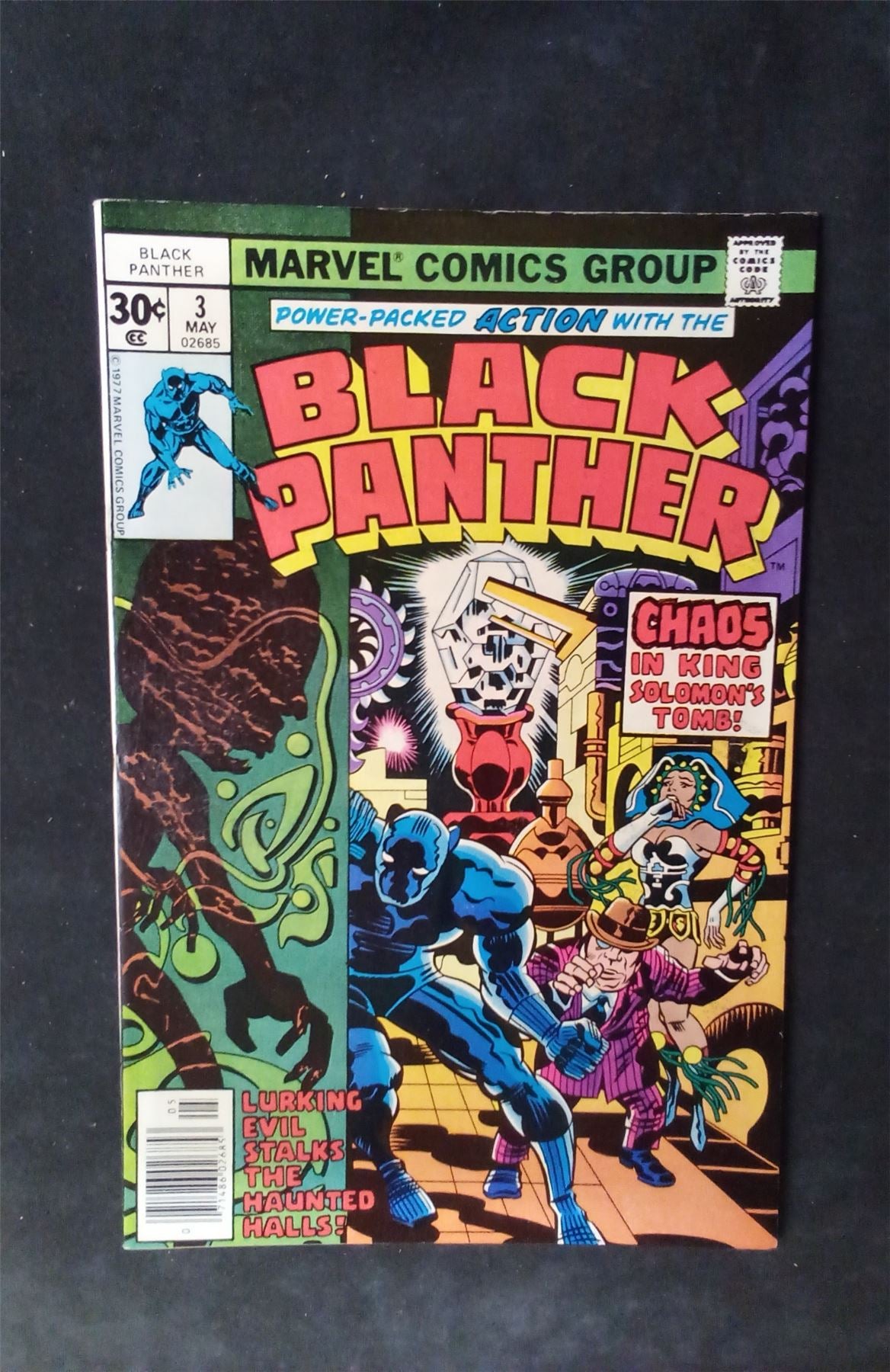 Black Panther #3 1977 marvel Comic Book