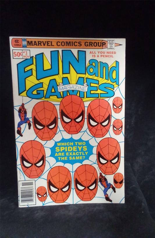 Fun and Games Magazine #3 1979 Marvel Comics Comic Book