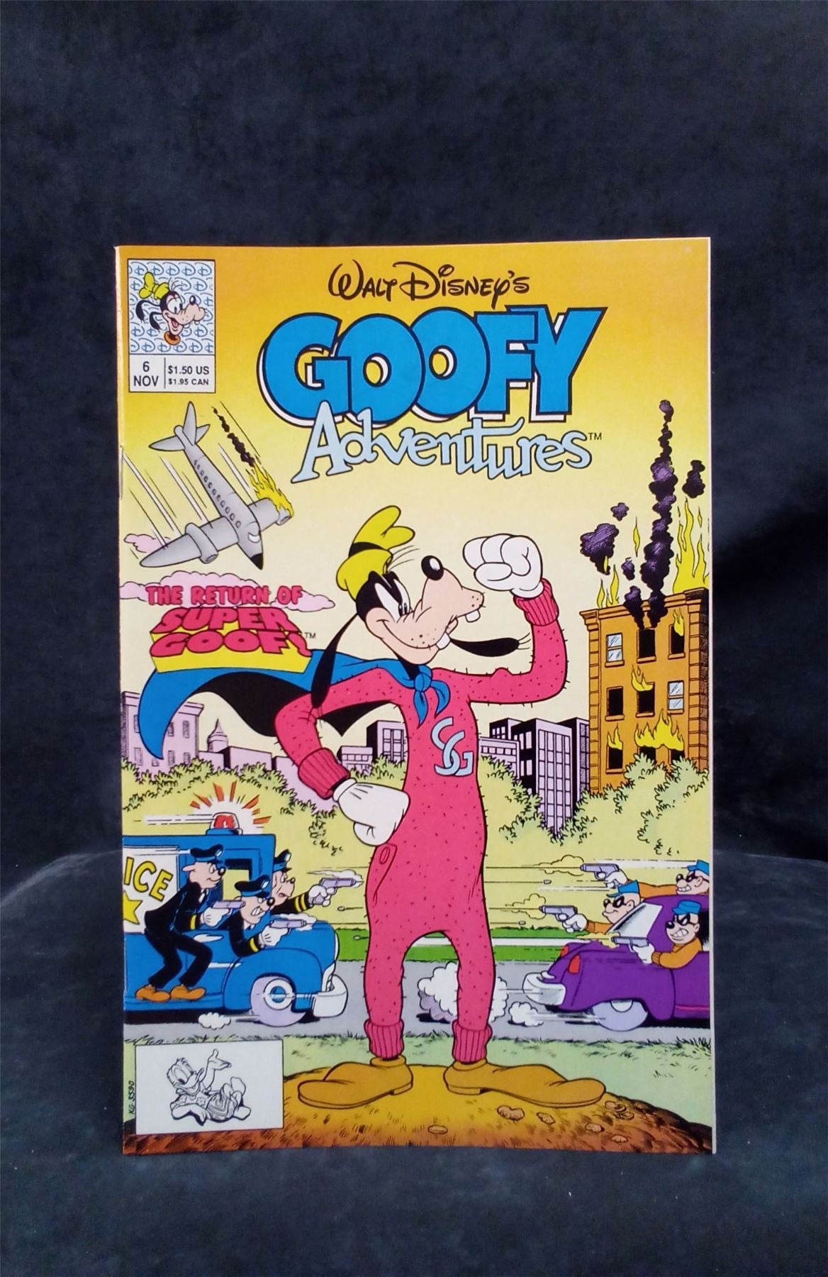 Goofy Adventures #6 1990 disney Comic Book