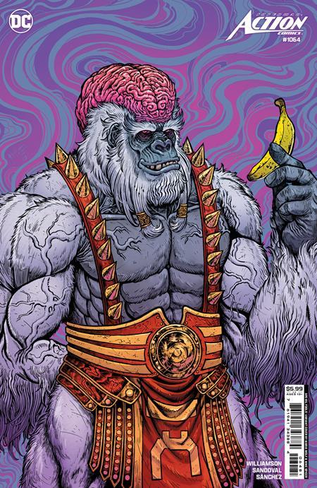 Action Comics #1064 Cvr E Maria Wolf April Fools Ultra-humanite Card Stock Var (house Of Brainiac) DC Comics Comic Book