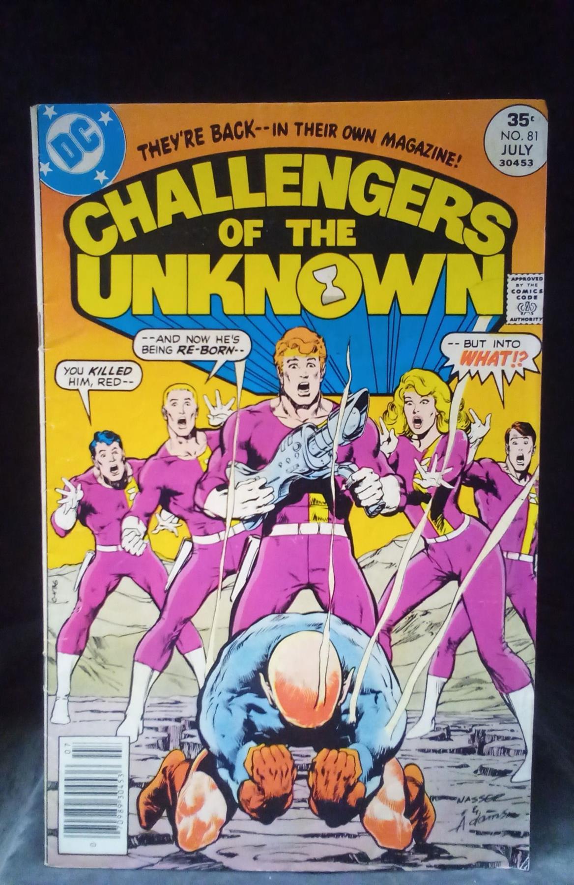 Challengers of the Unknown #81 1977 DC  Comics Comic Book