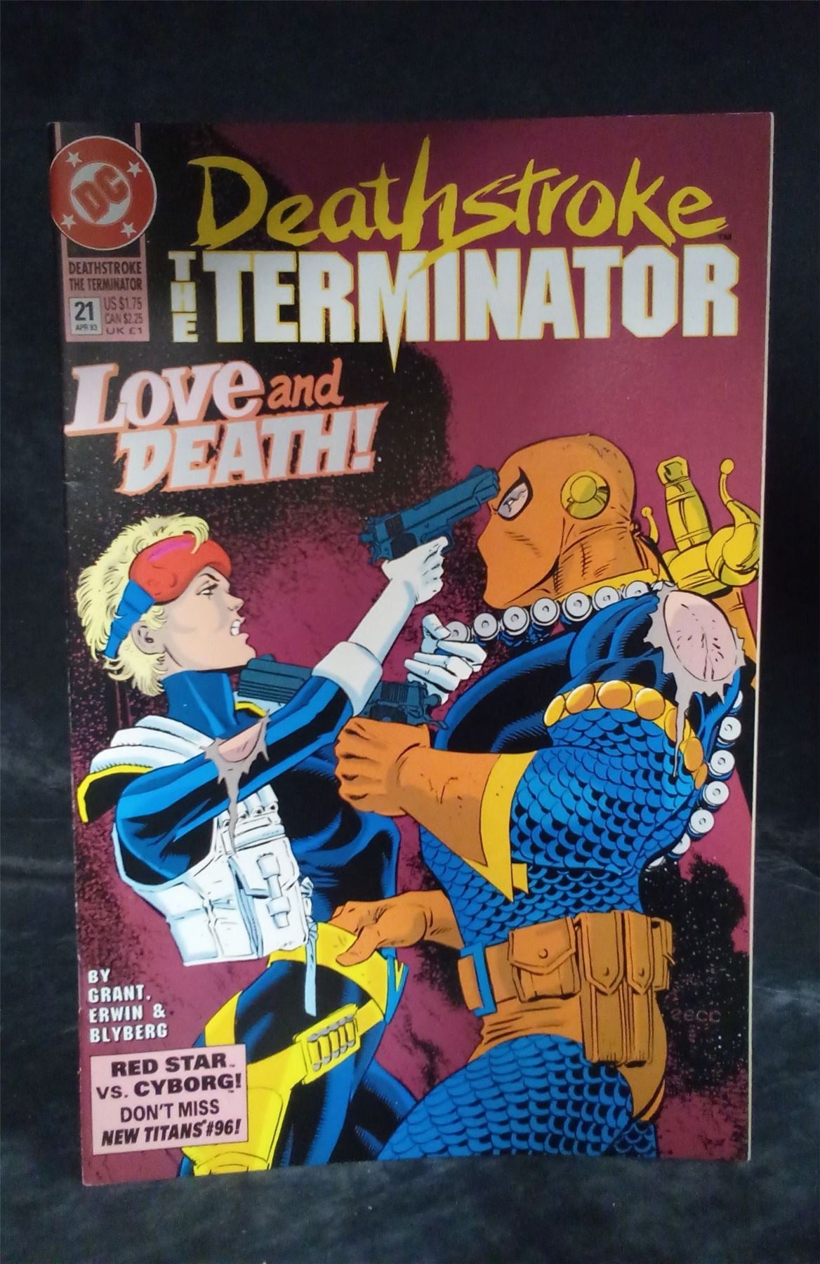 Deathstroke the Terminator #21 1993 DC Comics Comic Book