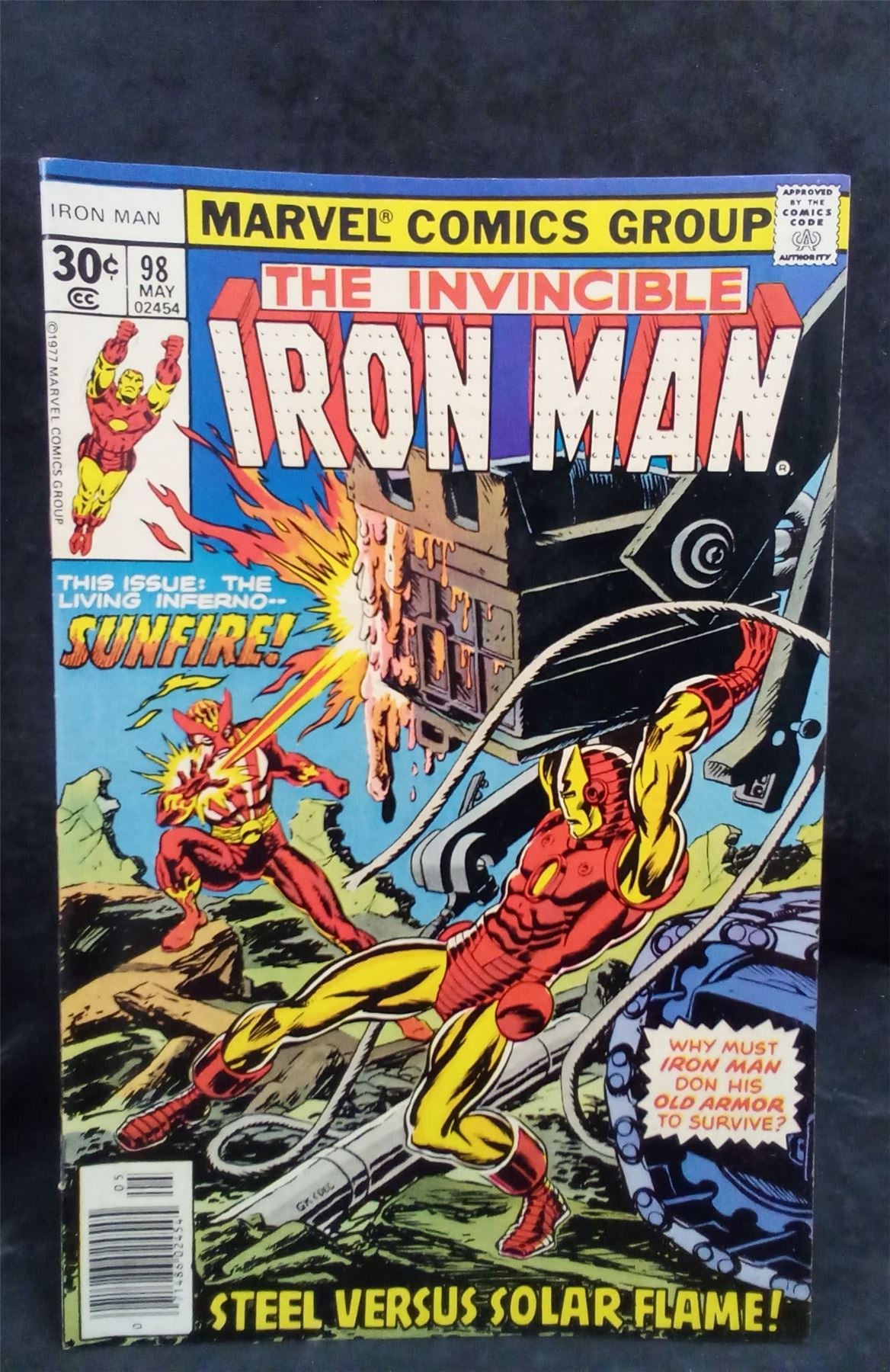 Iron Man #98 1977 Marvel Comics Comic Book