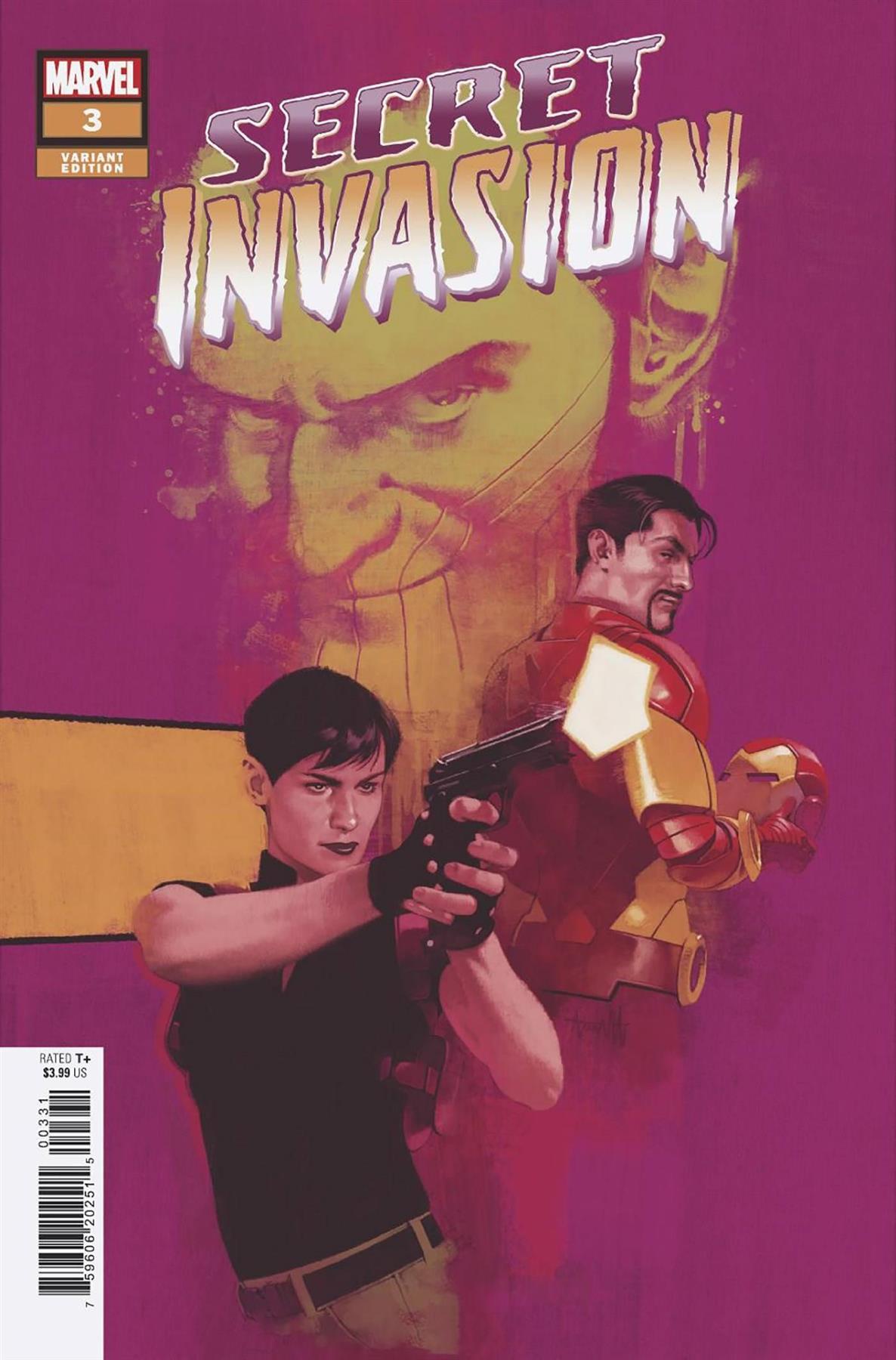 Secret Invasion #3 (Artist Var) Marvel Prh Comic Book 2023