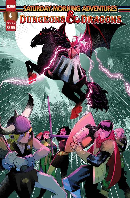 Dungeons & Dragons Saturday Morning Adv #4 Cvr A Kambadais Idw-prh Comic Book