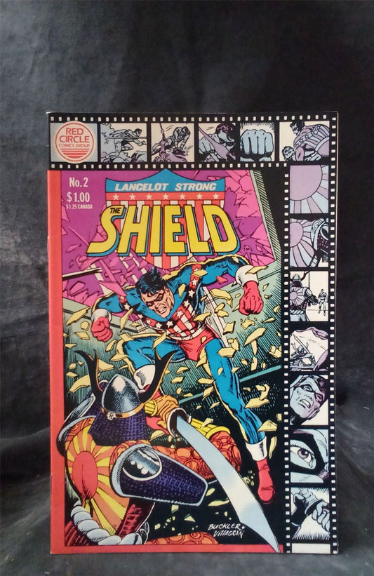 Lancelot Strong, The Shield #2 1983  Comic Book