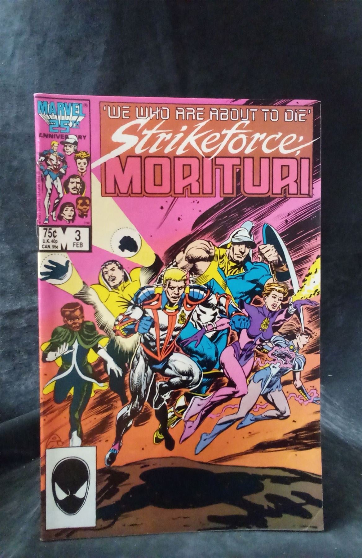 Strikeforce: Morituri #3 1987 Marvel Comics Comic Book