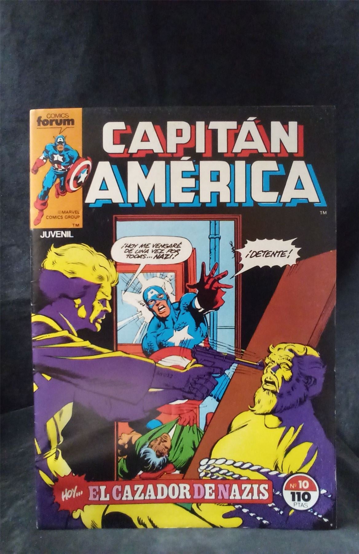 Captain America #10 Forum Comics *Spanish Edition* 1985 Marvel Comics Comic Book