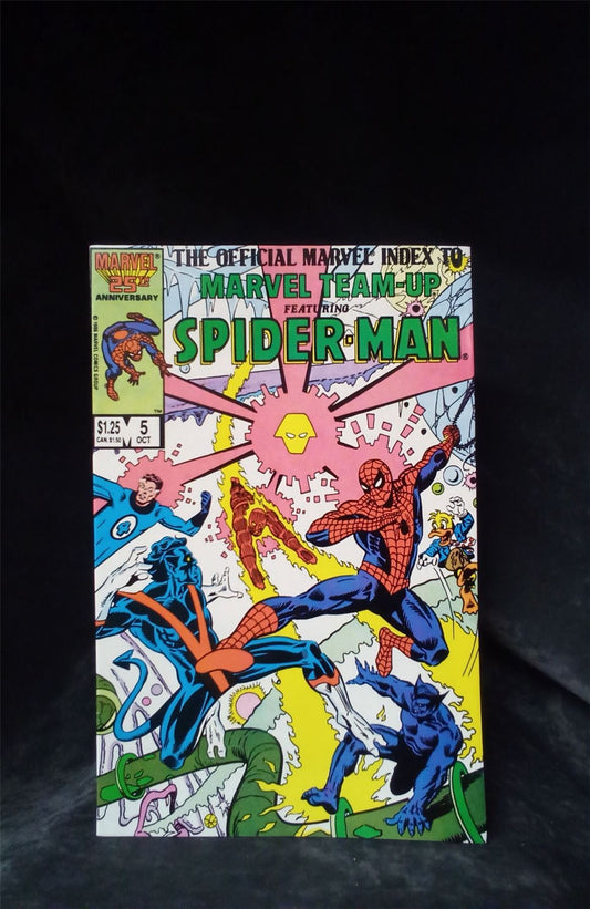 The Official Marvel Comics Index to Marvel Comics Team-Up #5 1986 Marvel Comics Comic Book