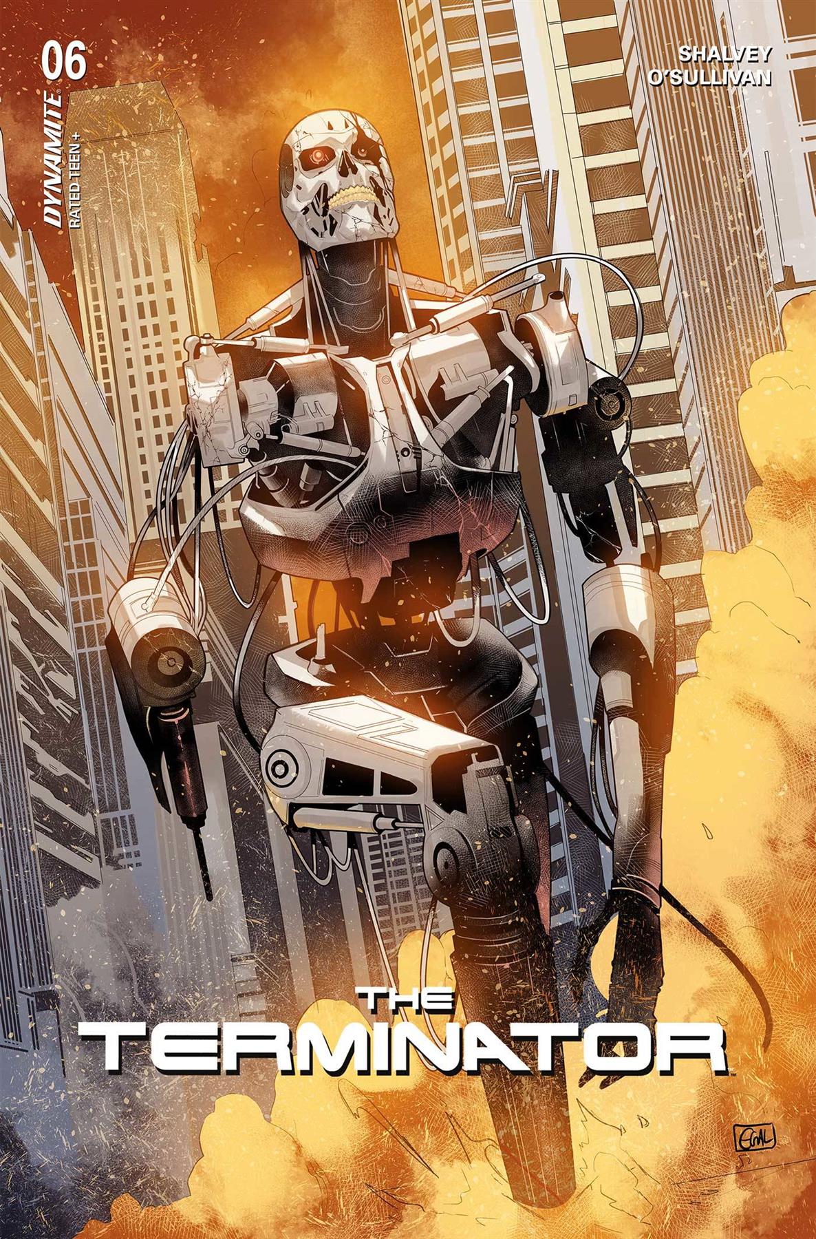 Terminator #6 Cvr B Galmon Dynamite Comic Book
