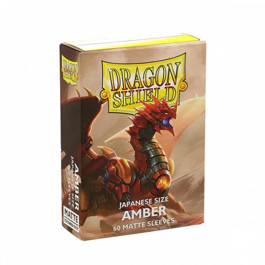 Dragon Shield Sleeves Japanese Amber 60 ct By Arcane Tinmen