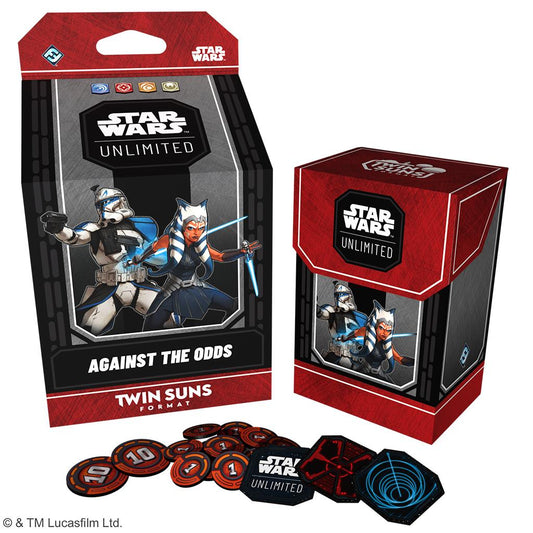 Star Wars Unlimited TCG- Improvised Tactics: Ahsoka Tano and Rex Twin Suns Deck By Fantasy Flight Games