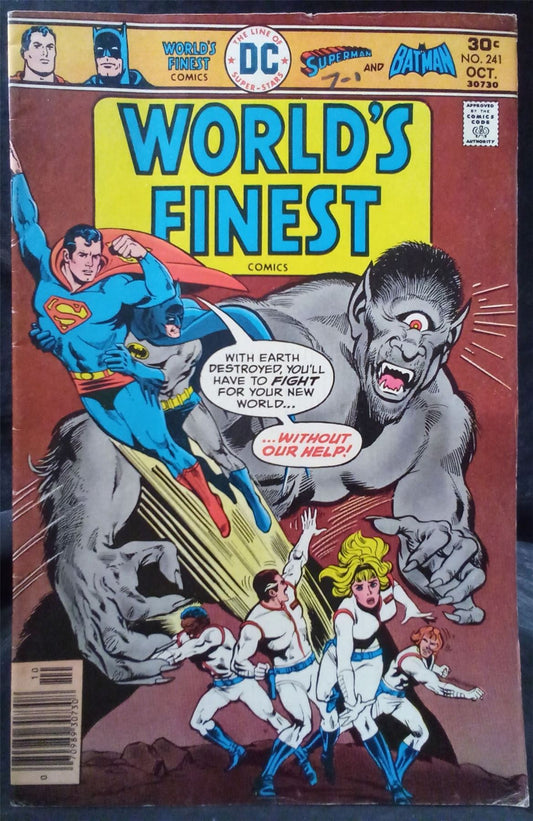 Worlds Finest Comics #241 1976 DC Comics Comic Book