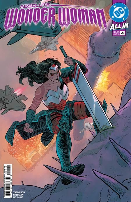 ABSOLUTE WONDER WOMAN #4 Second Printing  DC Comics Comic Book 2025